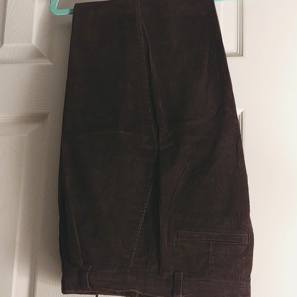 Lands End Women's Corduroy Pants - Front and Back Pockets - Belt Loops at Waist - Picture 1 of 7